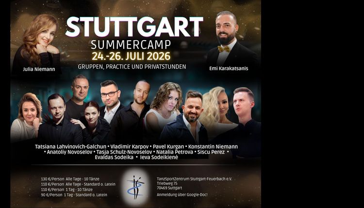 Stuttgart Summer Camp 2026 10 Tänze